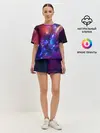 Женская пижама с шортами / Universe Neon