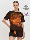 Женская пижама с шортами / Led Zeppelin