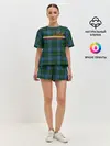Женская пижама с шортами / Джентльмены