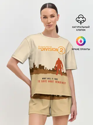 Женская пижама с шортами / Tom Clancys The Division 2