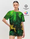 Женская пижама с шортами / GEOMETRY COLOR
