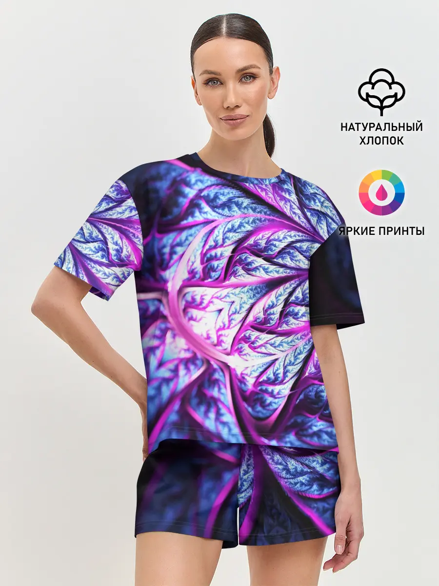 Женская пижама с шортами / FRACTAL COLLECTION