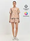 Женская пижама с шортами / Корги