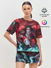 Женская пижама с шортами / НЕЗУКО КАМАДО