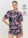Женская пижама с шортами / Сакура