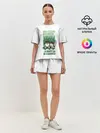 Женская пижама с шортами / РУССКИЕ НЕ СДАЮТСЯ