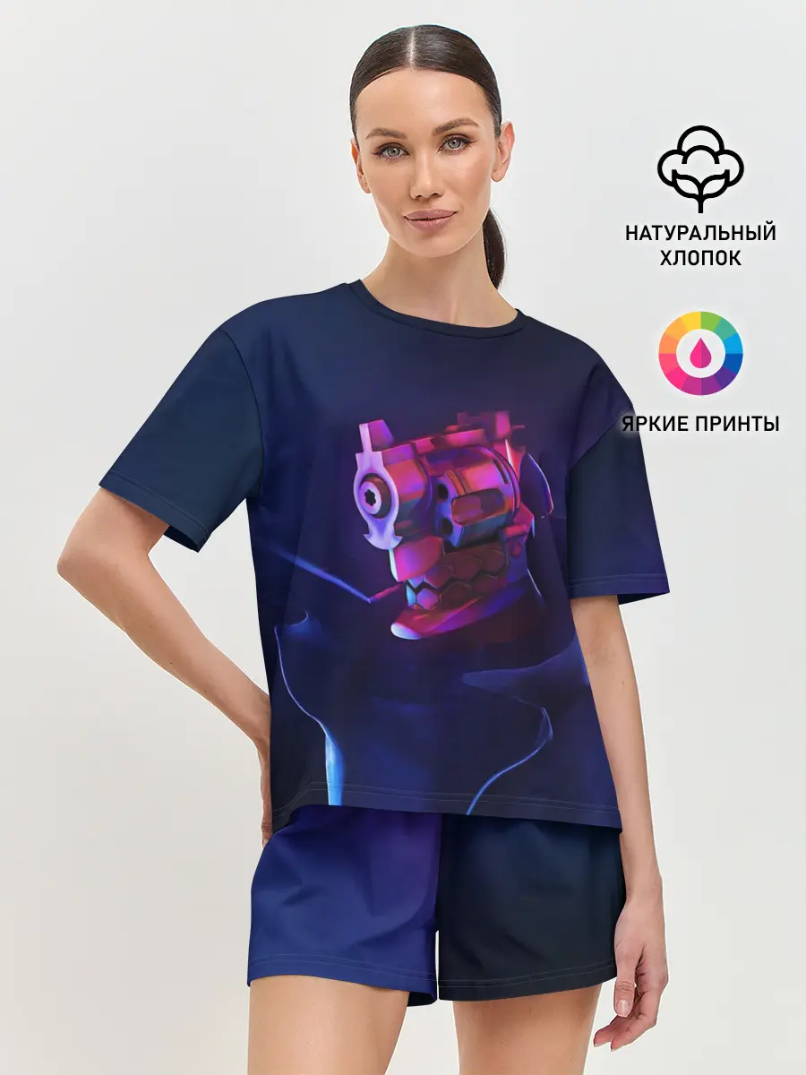 Женская пижама с шортами / Дзюдо Инуи