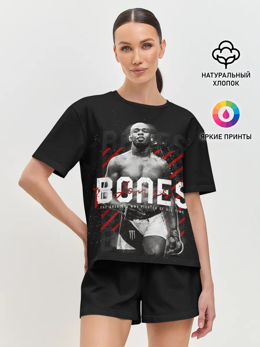 Женская пижама с шортами / Bones Jones
