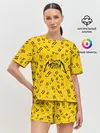 Женская пижама с шортами / Пошлая Молли Смайлики