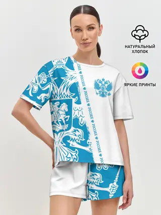 Женская пижама с шортами / Россия