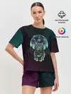 Женская пижама с шортами / КОТ КТУЛХУ