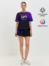 Женская пижама с шортами / Deftones. Neon logo
