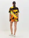 Женская пижама с шортами / orange cheeky rust