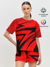 Женская пижама с шортами / Swift red pointer