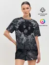 Женская пижама с шортами / ЧЕРНОЕ ЗЕРКАЛО