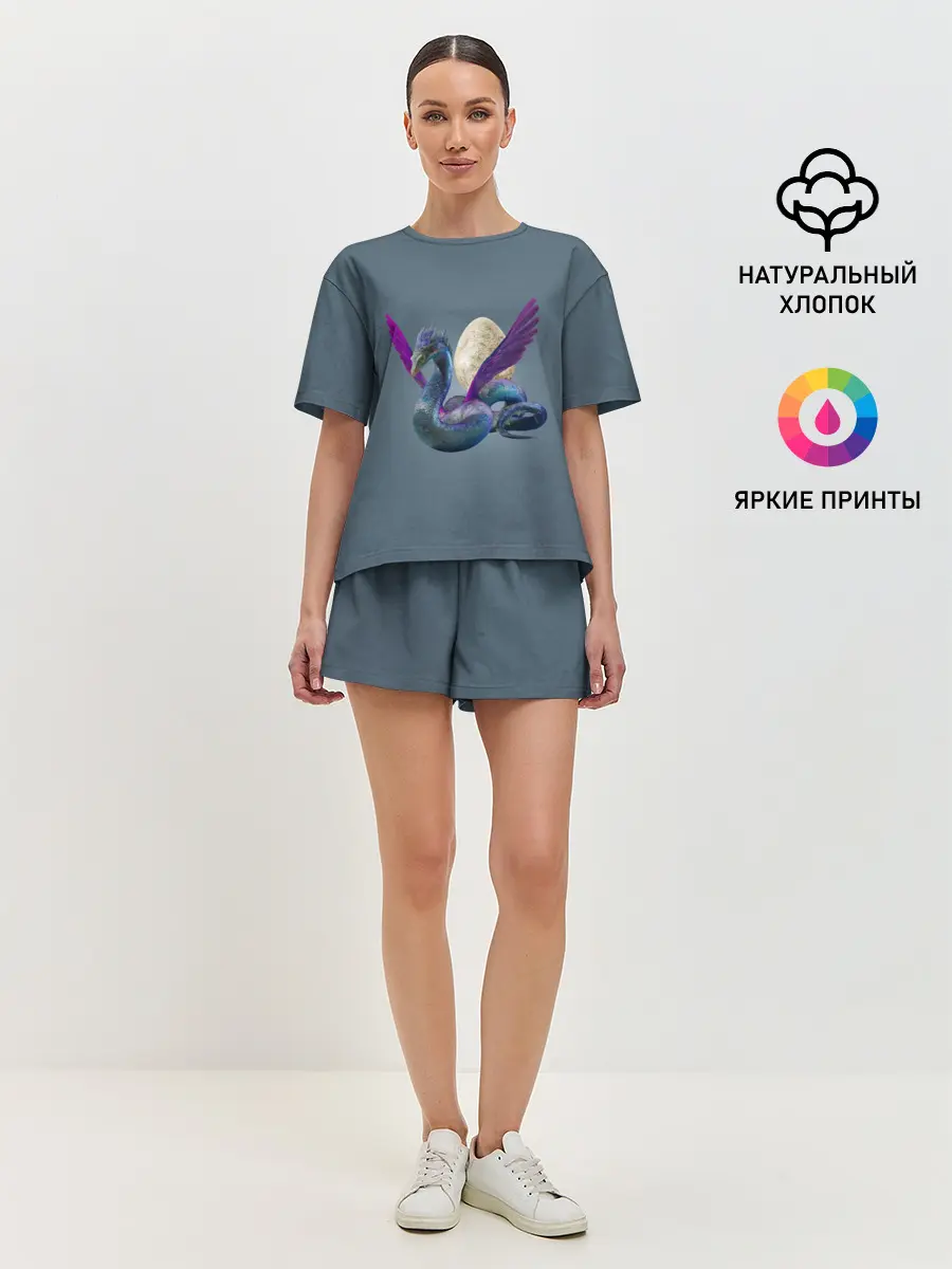 Женская пижама с шортами / OCCAMY