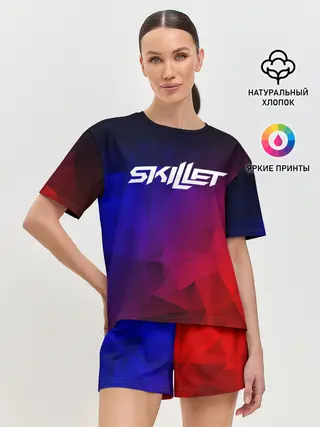 Женская пижама с шортами / Skillet | Скиллет
