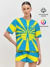 Женская пижама с шортами / Космические войска