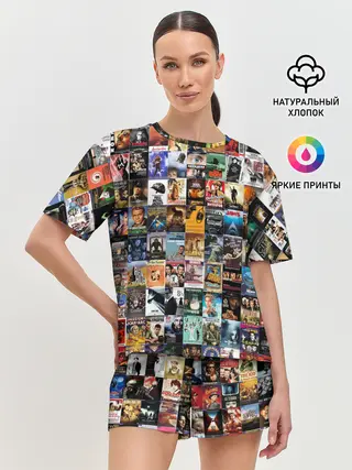 Женская пижама с шортами / Постеры фильмов