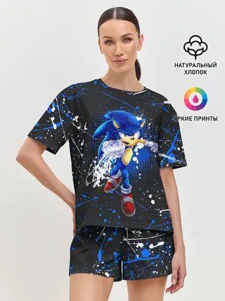 Женская пижама с шортами / SONIC