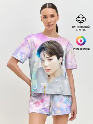 Женская пижама с шортами / БТС 2020 Season Greeting Чимин