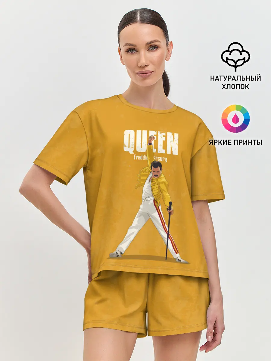 Женская пижама с шортами / Queen