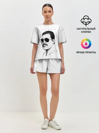 Женская пижама с шортами / Queen
