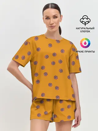 Женская пижама с шортами / CoronaVirus