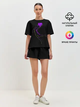Женская пижама с шортами / Love Basketball