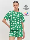 Женская пижама с шортами / ДЕНЬ СВЯТОГО ПАТРИКА | ST. PATRICKS DAY