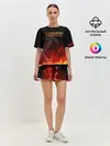 Женская пижама с шортами / Гражданская оборона