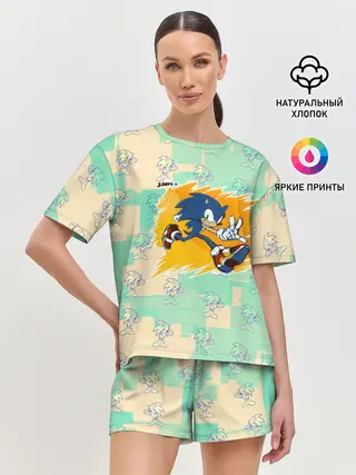 Женская пижама с шортами / sonik