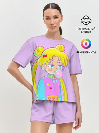 Женская пижама с шортами / SAILOR MOON