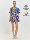 Женская пижама с шортами / SONIC PATTERN | СОНИК
