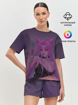 Женская пижама с шортами / PINK HEAR