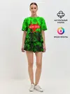 Женская пижама с шортами / КОРОНАВИРУС