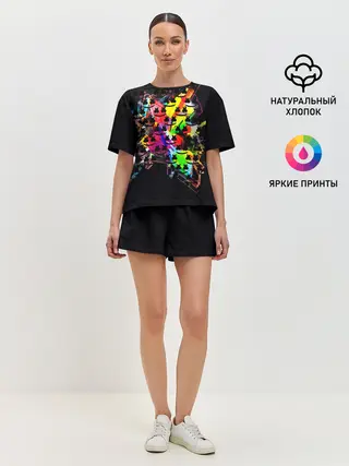 Женская пижама с шортами / MARSMELLO