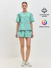 Женская пижама с шортами / Flamingo