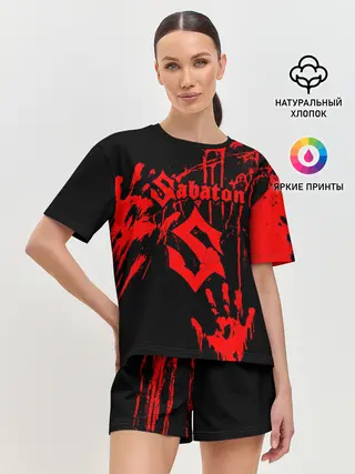 Женская пижама с шортами / Sabaton