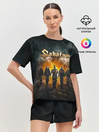 Женская пижама с шортами / Sabaton