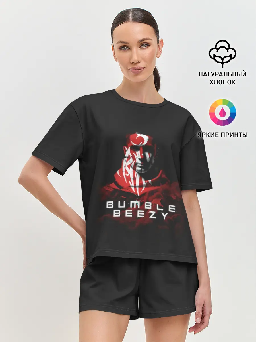 Женская пижама с шортами / BUMBLE BEEZY