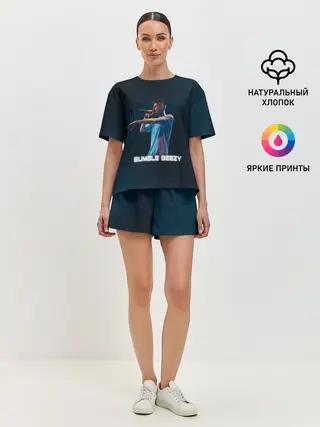 Женская пижама с шортами / BUMBLE BEEZY