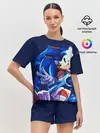 Женская пижама с шортами / Sonic