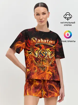 Женская пижама с шортами / SABATON / САБАТОН