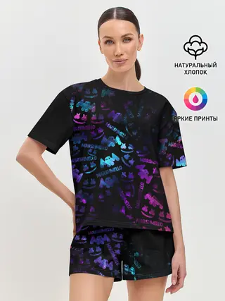 Женская пижама с шортами / MARSMELLO