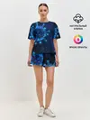 Женская пижама с шортами / Коронавирус