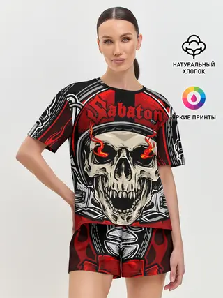 Женская пижама с шортами / SABATON