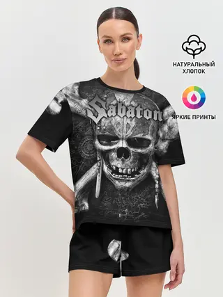 Женская пижама с шортами / SABATON