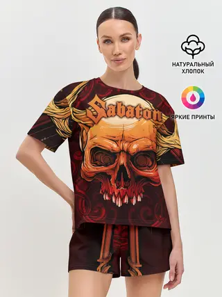 Женская пижама с шортами / SABATON