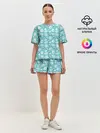 Женская пижама с шортами / Комплект для выживания